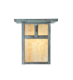9"Sq Hyde Park T Mission Outdoor Flush Mount