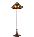 60"H Moose Creek Wildlife Rustic Floor Lamp