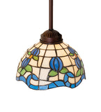 8"W Roseborder Mini Pendant