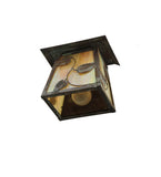 6.5"W Stillwater Vine Leaf Outdoor Wall Sconce