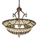 24"W Tiffany Roman Inverted Pendant