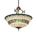 24"W Tiffany Roman Inverted Pendant