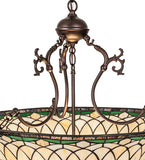 24"W Tiffany Roman Inverted Pendant