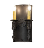 7"W Warwick 2 Lt Wall Sconce