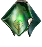8"W Metro Fusion Aventurine Handkerchief Pendant