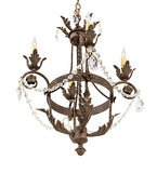 18"W Antonia 4 Lt Chandelier