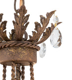 18"W Antonia 4 Lt Chandelier