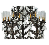 48"W French Baroque 16 Lt Chandelier