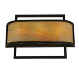 24"W Contempo Contemporary Mission Wall Sconce