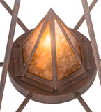 30"W Desert Arrow Southwest Chandelier
