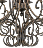 42"W Phillipe 10 Lt Victorian Chandelier