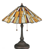 23"H Delta Jadestone Table Lamp