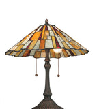 23"H Delta Jadestone Table Lamp