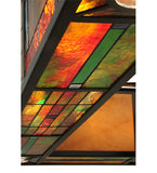 60"Sq Hausman Mission Chandel-Air Ceiling Fan