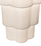 36"W Cilindro 4 Tier Textrene Contemporary Fabric Pendant