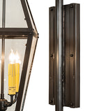 12"W August Lantern Outdoor Wall Sconce