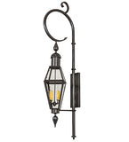 12"W August Lantern Outdoor Wall Sconce