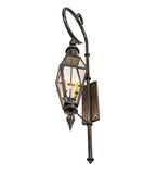 12"W August Lantern Outdoor Wall Sconce