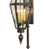 12"W August Lantern Outdoor Wall Sconce