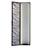 10.25"W Magnolia Floral Tiffany LED Wall Sconce