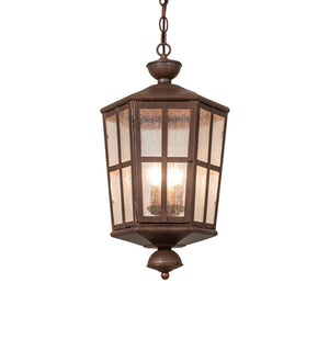 12"W Manchester 3 Lt Outdoor Pendant