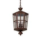 12"W Manchester 3 Lt Outdoor Pendant