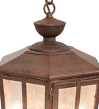12"W Manchester 3 Lt Outdoor Pendant