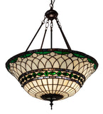 24"W Tiffany Roman Inverted Pendant