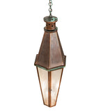 14"W Millesime Lantern Outdoor Pendant