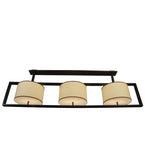 100"L Farm Table Contemporary Oblong Pendant