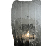 5.75"W Metro Fusion Crystal Clear Glass Wall Sconce