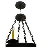 61"W Loxley 24 Lt Two Tier Lodge Gothic Chandelier