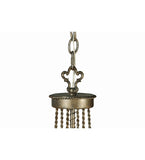 28.5"W Antonia 6 Lt Crystal Victorian Chandelier