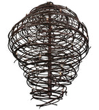62"W Cyclone 36 Lt Contemporary Chandelier