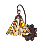 8"W Delta Jadestone Wall Sconce