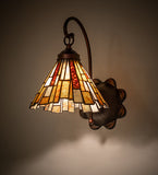 8"W Delta Jadestone Wall Sconce