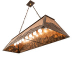 61"L Mountain Range Lodge Island/Billiard Pendant