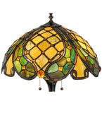 65"H Capolavoro Victorian Tiffany Floor Lamp