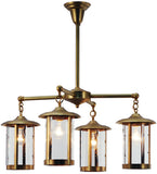 30"W Craftsman Signature Fulton Prime Lodge Chandelier