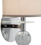 8"W Murano Bauble Contemporary Wall Sconce
