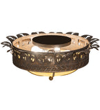 28"W Crowne Flush Mount