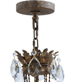 39"W Antonia 8 LT W/Crystals Victorian Chandelier
