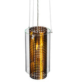 8"W Cilindro Matriz Industrial Pendant