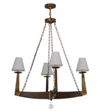 42"W Arendal 4 Lt Chandelier