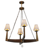 42"W Arendal 4 Lt Chandelier