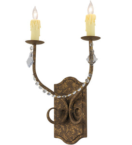 14"W Samuel 2 Lt Wall Sconce