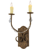 14"W Samuel 2 Lt Wall Sconce