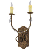 14"W Samuel 2 Lt Wall Sconce