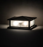 18"Sq Seneca Prime Modern Pier Mount