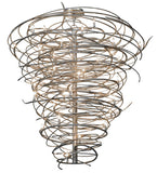 73"W Cyclone 36 Lt Contemporary Chandelier